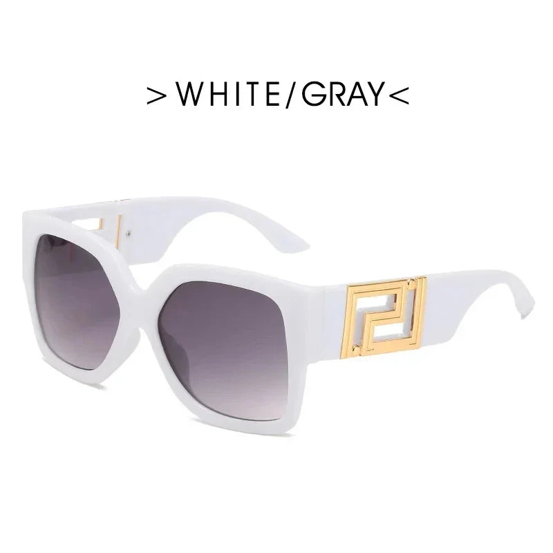 Luxury style Vintage Oversize Sunglasses